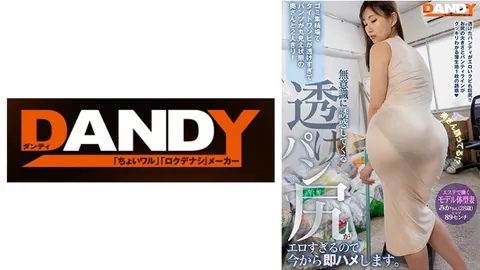 104DANDY-875B 在垃圾堆放处，妻子穿着紧身连衣裙，衣服太透，内裤一览无余，就我们两个人！下意识地诱惑……