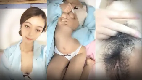 【清纯美少女小战士】 00后小护士 宿舍全裸，自慰粉b，近距离拍掰开小浪穴