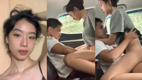 这个马来西亚模特确实顶 玩车震玩的很溜啊