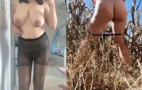 利Baby木瓜G奶 放荡不羁的一对骚气豪乳各种野外露出诱惑