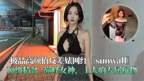 极品高颜值反差婊网红〖sunwall〗顶级精盆 巅峰女神，主人的专属玩物