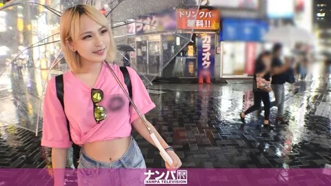 真的是软派，初次摄影。200GANA-2325 1512【啤酒免费】的招牌，对于最喜欢喝酒的金发辣妹来说有个秘密…！？在池袋发现了金发白虎辣妹，让她大量有感♪